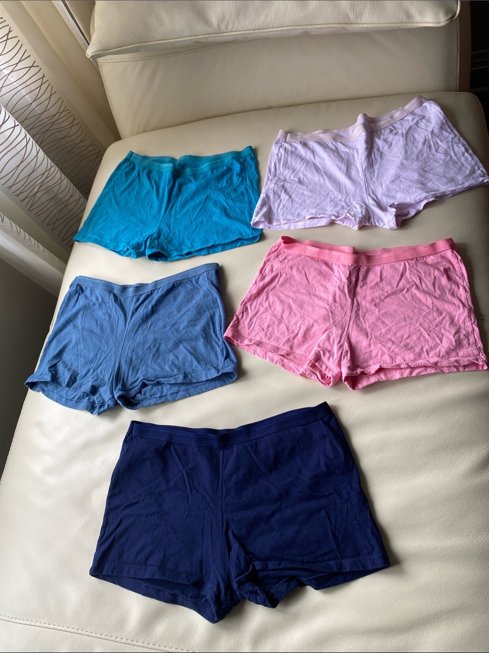 Fruit of the Loom 100% cotton Boyshort Panties - Size Medium (8-10) - 5 pack - Picture 2 of 15